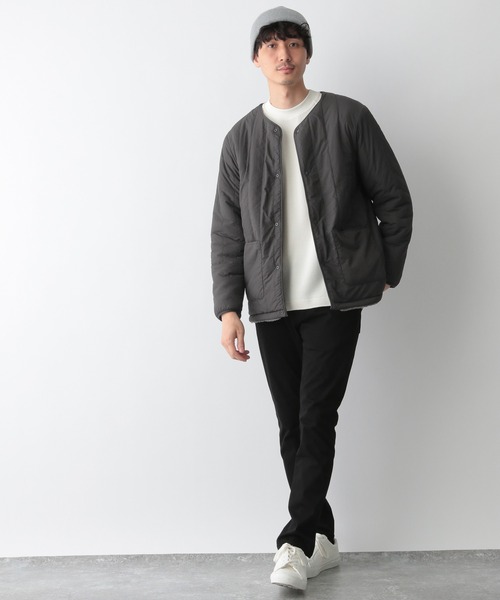 GLOBAL WORK(グローバルワーク)の「リバーシブルボアブルゾン/953965(ブルゾン・メンズ・ブラウン/チャコールグレー/ホワイト/ブラック・SMALL/LARGE/MEDIUM)」の6枚目の写真