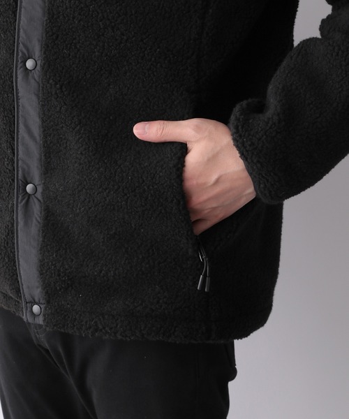 GLOBAL WORK(グローバルワーク)の「リバーシブルボアブルゾン/953965(ブルゾン・メンズ・ブラウン/チャコールグレー/ホワイト/ブラック・SMALL/LARGE/MEDIUM)」の14枚目の写真