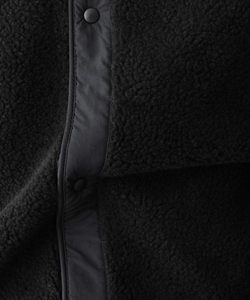 GLOBAL WORK(グローバルワーク)の「リバーシブルボアブルゾン/953965(ブルゾン・メンズ・ブラウン/チャコールグレー/ホワイト/ブラック・SMALL/LARGE/MEDIUM)」の9枚目の写真