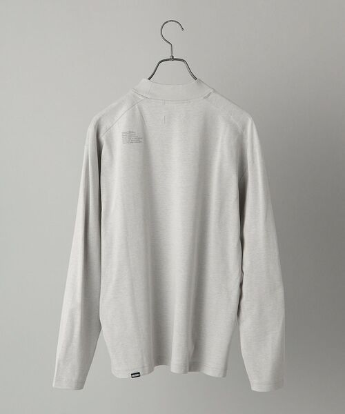 SHIPS（シップス）の「SHIPS: SHELTECH Warm(R) モックネック ロングスリーブTシャツ (ロンT)（Tシャツ/カットソー・メンズ・グレー/オリーブ・SMALL/MEDIUM/LARGE/X-LARGE）」の15枚目の写真