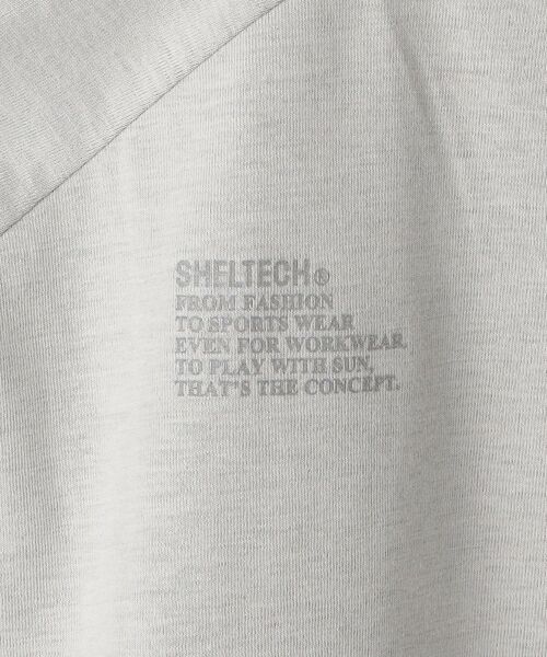 SHIPS（シップス）の「SHIPS: SHELTECH Warm(R) モックネック ロングスリーブTシャツ (ロンT)（Tシャツ/カットソー・メンズ・グレー/オリーブ・SMALL/MEDIUM/LARGE/X-LARGE）」の16枚目の写真
