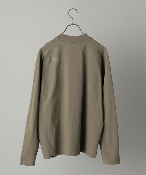 SHIPS（シップス）の「SHIPS: SHELTECH Warm(R) モックネック ロングスリーブTシャツ (ロンT)（Tシャツ/カットソー・メンズ・グレー/オリーブ・SMALL/MEDIUM/LARGE/X-LARGE）」の19枚目の写真