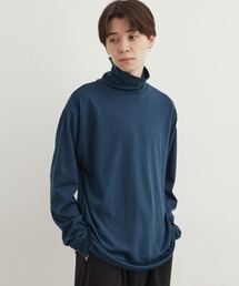 ファインスムースタートルネックプルオーバー