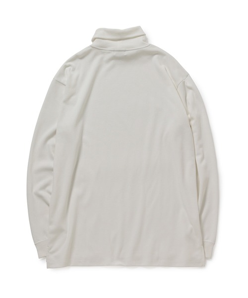 JUNRED（ジュンレッド）の「ファインスムースタートルネックプルオーバー（ニット/セーター・メンズ・ブラック/ダークグリーン/ホワイト・M/L/LL）」の20枚目の写真