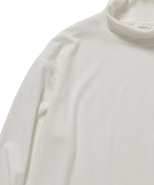 JUNRED（ジュンレッド）の「ファインスムースタートルネックプルオーバー（ニット/セーター・メンズ・ブラック/ダークグリーン/ホワイト・M/L/LL）」の6枚目の写真