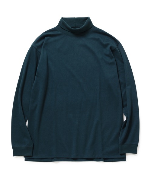 JUNRED（ジュンレッド）の「ファインスムースタートルネックプルオーバー（ニット/セーター・メンズ・ブラック/ダークグリーン/ホワイト・M/L/LL）」の17枚目の写真