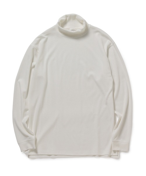 JUNRED（ジュンレッド）の「ファインスムースタートルネックプルオーバー（ニット/セーター・メンズ・ブラック/ダークグリーン/ホワイト・M/L/LL）」の14枚目の写真