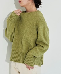 Aunt Marie's | クルーネックカラーニット(ニット/セーター)