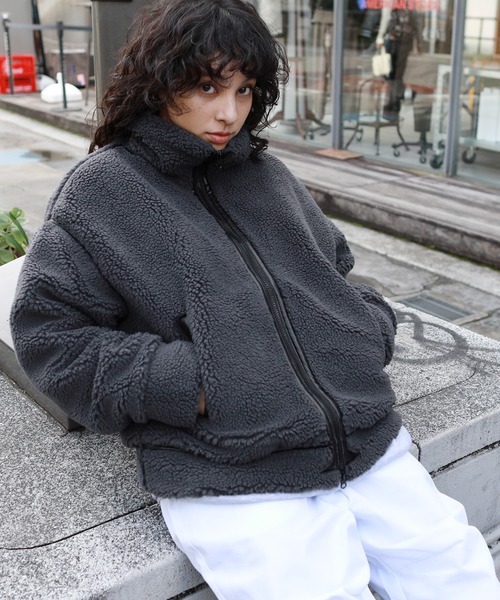 スタンドカラービックボアB-3ジャケット 