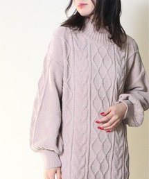 TORTE | 【TORTE】モールケーブルニットワンピース(ワンピース)