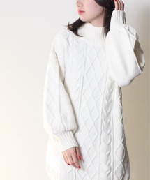 TORTE | 【TORTE】モールケーブルニットワンピース(ワンピース)