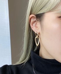 emouv by est 2連ユニークチェーンピアス