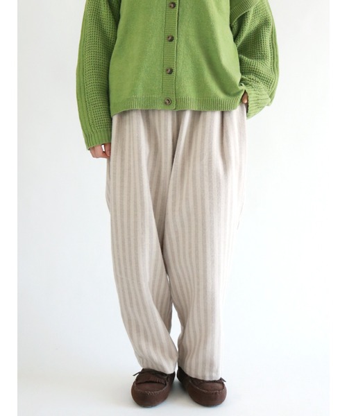 Samansa Mos2（サマンサ モスモス）の「柄アソートパンツ（その他パンツ・レディース・キナリ/グレー/ブラック/ブルー/ベージュ・ﾌﾘ-）」の5枚目の写真