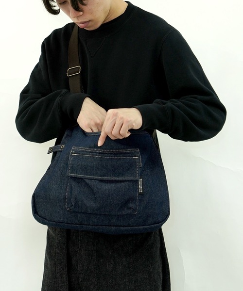 WILDERNESS EXPERIENCE（ウィルダネスエクスペリエンス）の「WILDERNESS EXPERIENCE ウィルダネス エクスペリエンス STORAGE BAG VEST（ベスト・メンズ・ブラック/ベージュ/インディゴブルー・FREE）」の5枚目の写真