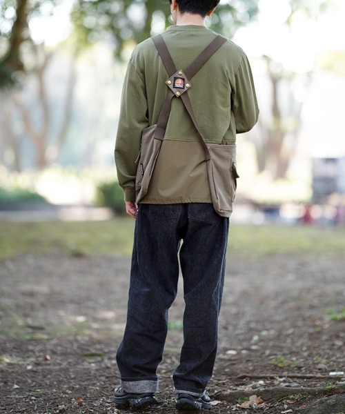 WILDERNESS EXPERIENCE（ウィルダネスエクスペリエンス）の「WILDERNESS EXPERIENCE ウィルダネス エクスペリエンス STORAGE BAG VEST（ベスト・メンズ・ブラック/ベージュ/インディゴブルー・FREE）」の14枚目の写真