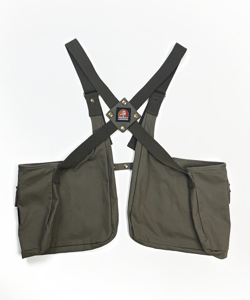 WILDERNESS EXPERIENCE（ウィルダネスエクスペリエンス）の「WILDERNESS EXPERIENCE ウィルダネス エクスペリエンス STORAGE BAG VEST（ベスト・メンズ・ブラック/ベージュ/インディゴブルー・FREE）」の21枚目の写真