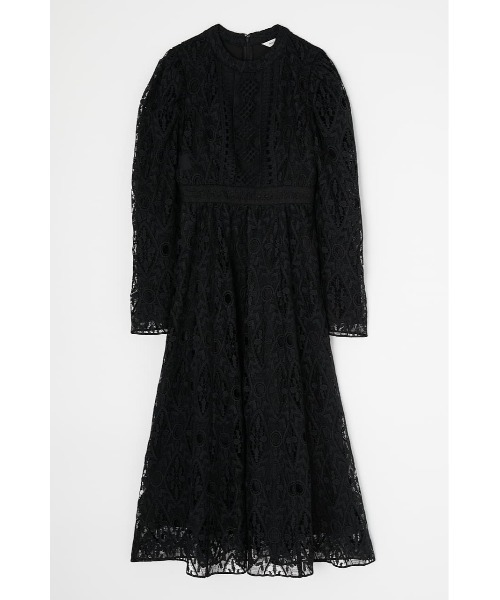 MOUSSY(マウジー)の「CLASSICAL LACE ドレス(ドレス・レディース・アイボリー/レッド系その他/ブラック・2/1)」の9枚目の写真
