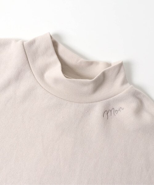 apres les cours（アプレレクール）の「ロゴ刺繍おそろいママトレーナー_ママ（スウェット・レディース・オフホワイト・MEDIUM）」の6枚目の写真