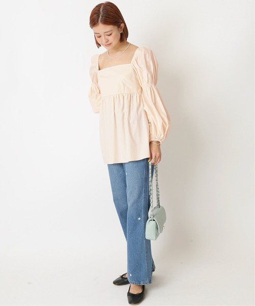 U by SPICK&SPAN（ユーバイスピックアンドスパン）の「スクエアネック 