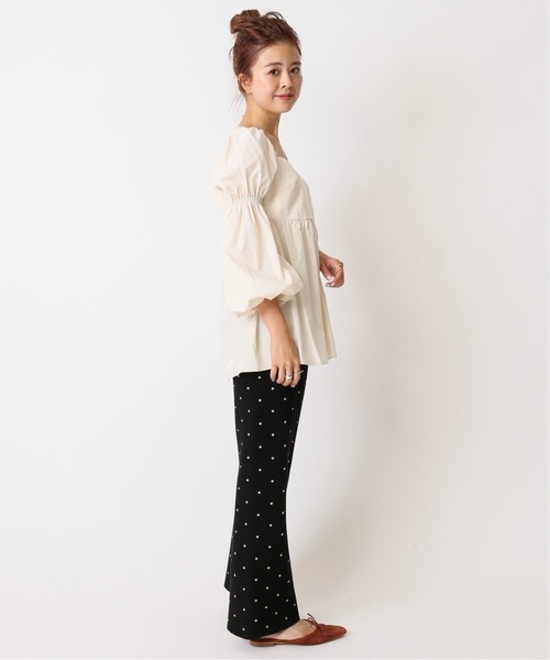 ⭐︎Spick & Span⭐︎ツィードVネックチュニックブラウス⭐︎FREE⭐︎ Spick & Span - Spick and Span / スピックアンドスパン