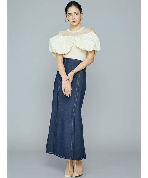 LAGUNAMOON（ラグナムーン）の「スクエアトゥメッシュショートブーツ（ブーツ・レディース・ベージュ・SMALL/MEDIUM）」の3枚目の写真