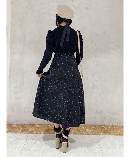 EATME(イートミー)の「ベルテッドチュールコンビスカート(スカート・レディース・ブラック/ベージュ/その他1・SMALL/MEDIUM)」の19枚目の写真