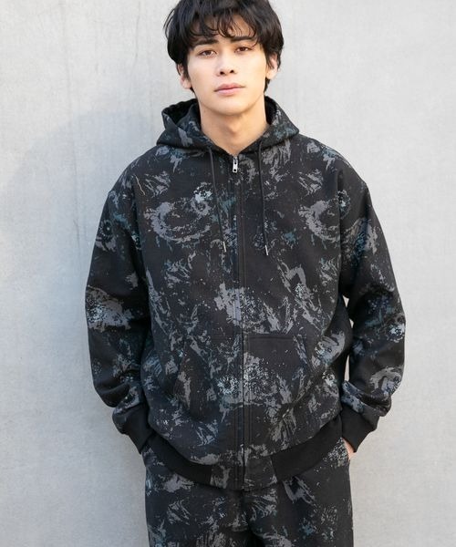 LOWRYS FARM（ローリーズファーム）の「ジャガードZIPパーカー