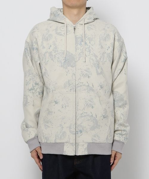 LOWRYS FARM（ローリーズファーム）の「ジャガードＺＩＰパーカー　261679（パーカー・メンズ・ホワイト/ブラック・MEDIUM/LARGE）」の11枚目の写真