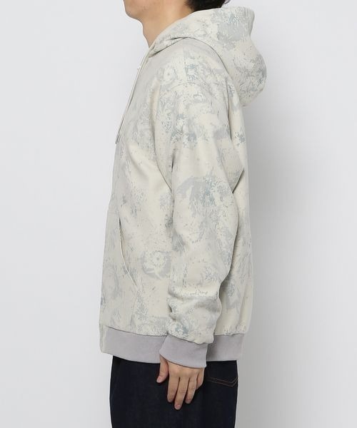 LOWRYS FARM（ローリーズファーム）の「ジャガードＺＩＰパーカー　261679（パーカー・メンズ・ホワイト/ブラック・MEDIUM/LARGE）」の12枚目の写真