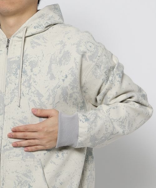 LOWRYS FARM（ローリーズファーム）の「ジャガードＺＩＰパーカー　261679（パーカー・メンズ・ホワイト/ブラック・MEDIUM/LARGE）」の15枚目の写真