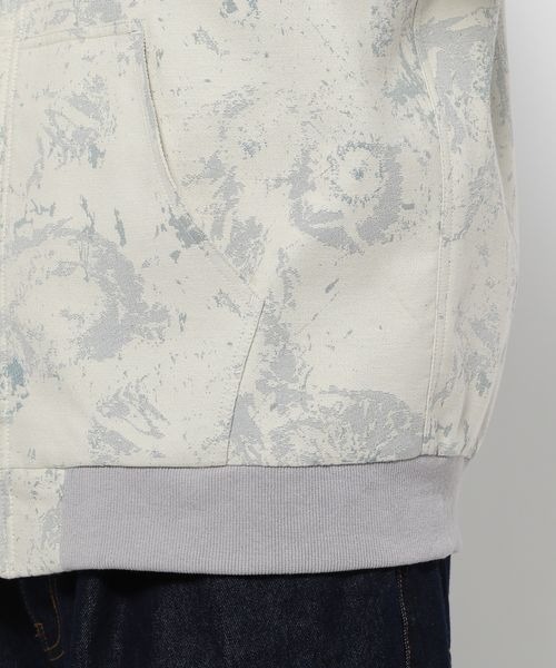 LOWRYS FARM（ローリーズファーム）の「ジャガードＺＩＰパーカー　261679（パーカー・メンズ・ホワイト/ブラック・MEDIUM/LARGE）」の18枚目の写真