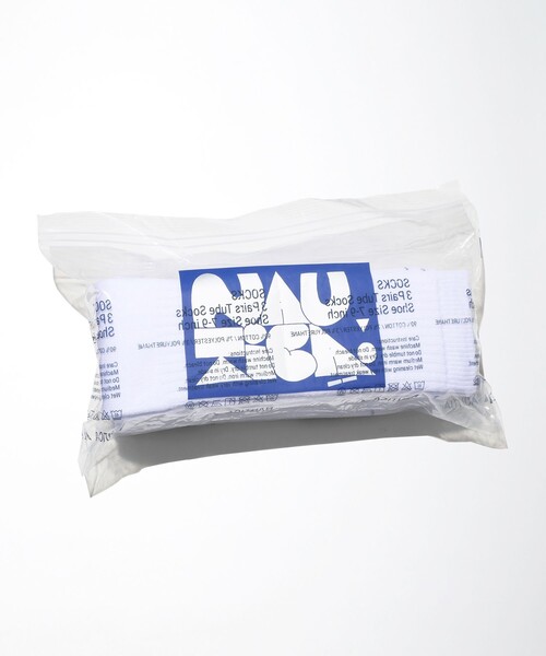 NAUTICA（ノーティカ）の「NAUTICA ＋ STACKS/ノーティカ スタックス 3-Pack Socks “JOTA” 8.11（ソックス/靴下・メンズ・ホワイト・ﾌﾘ-）」の7枚目の写真