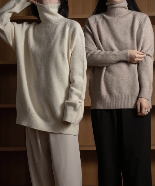 lawgy（ラウジー）の「high neck normal knit（ニット/セーター）」 - WEAR