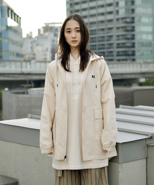 NEW BALANCE（ニューバランス）の「NB Athletics Renew ユーティリティウーブンジャケット（ブルゾン・レディース・ブラック/アイボリー・SMALL/MEDIUM/LARGE/X-LARGE）」の5枚目の写真