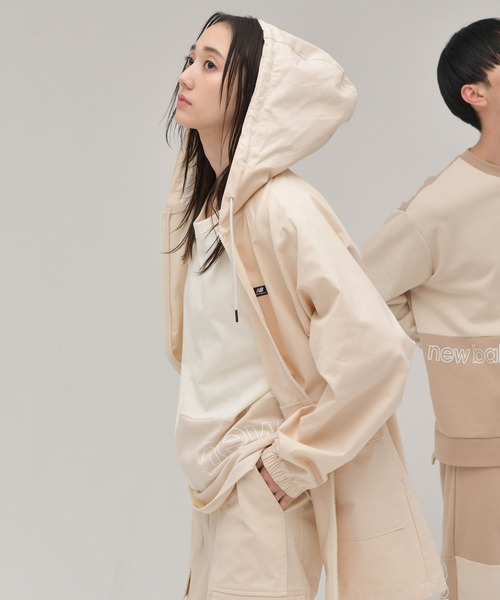 NEW BALANCE（ニューバランス）の「NB Athletics Renew ユーティリティウーブンジャケット（ブルゾン・レディース・ブラック/アイボリー・SMALL/MEDIUM/LARGE/X-LARGE）」の13枚目の写真