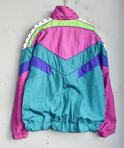 Kappa(カッパ)の「【ヴィンテージ古着】90's Kappa / カッパ フルジップ ナイロンジャケット(ナイロンジャケット・メンズ・ブルー・MEDIUM)」の11枚目の写真