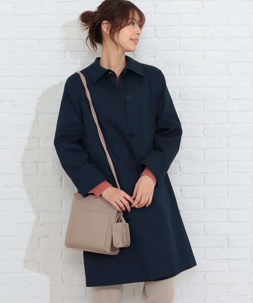 SHOO・LA・RUE(シューラルー)の「◆ねじねじ親子スクエアショルダー(ショルダーバッグ・レディース・ブラック/サンドベージュ/チョコ/キャメル・00)」の7枚目の写真