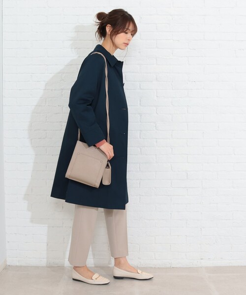 SHOO・LA・RUE(シューラルー)の「◆ねじねじ親子スクエアショルダー(ショルダーバッグ・レディース・ブラック/サンドベージュ/チョコ/キャメル・00)」の14枚目の写真