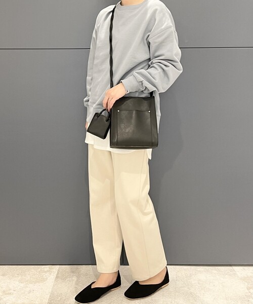 SHOO・LA・RUE(シューラルー)の「◆ねじねじ親子スクエアショルダー(ショルダーバッグ・レディース・ブラック/サンドベージュ/チョコ/キャメル・00)」の15枚目の写真