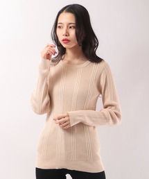 nappalm（ナップパーム）の「nappalm ウォッシャブルクルーネックセーター（ニット/セーター）」