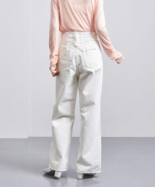 試着のみ　ユナイテッドアローズ　エンブロオフホワイト デニムパンツ 36 UNITED ARROWS｜カットオフ デニムパンツ | Rakuten Fashion