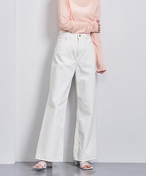 UNITED ARROWS（ユナイテッドアローズ）の「＜UNITED ARROWS＞デニム ワイドパンツ W（デニムパンツ・レディース・コバルトブルー/ホワイト・38/36/34）」の10枚目の写真