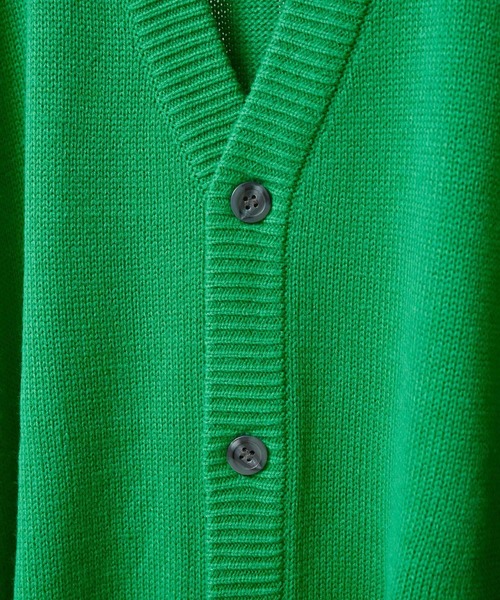 re_k by JUNRED（レクバイジュンレッド）の「【　re_k by JUNRED　】2WAY BIGカーディガン（カーディガン/ボレロ・メンズ・グリーン/ブルー系その他4/ブラック・L/M/S）」の8枚目の写真