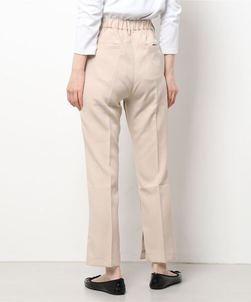 Settimissimo（セッティミッシモ）の「サイドスリットスラックスパンツ（スラックス・レディース・ベージュ/レッド/ブルー・FREE）」の4枚目の写真