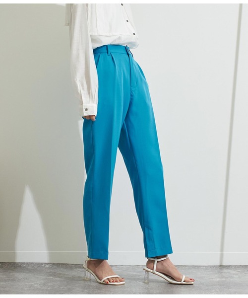 Settimissimo（セッティミッシモ）の「サイドスリットスラックスパンツ（スラックス・レディース・ベージュ/レッド/ブルー・FREE）」の19枚目の写真