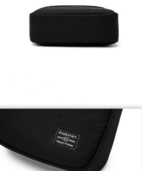 NEW GENTLEMAN(ニュージェントルマン)の「ミニ ショルダーバッグ(ショルダーバッグ・メンズ・ブラック・FREE)」の4枚目の写真