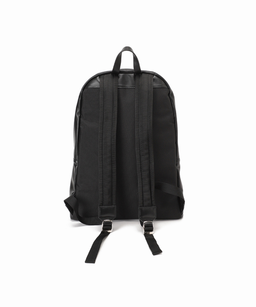 JOURNAL STANDARD(ジャーナルスタンダード)の「【WEB限定】JS LEATHER カウレザー デイバック 19L(バックパック/リュック・メンズ・ブラック・FREE)」の9枚目の写真