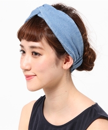 Ray BEAMS | Maison de Lyllis / デニム ヘアバント(ヘアバンド)