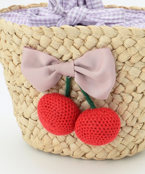 ANY(エニィ)の「チェリーポシェット(ショルダーバッグ・キッズ・ベージュ系・F)」の8枚目の写真