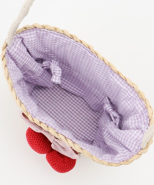 ANY(エニィ)の「チェリーポシェット(ショルダーバッグ・キッズ・ベージュ系・F)」の11枚目の写真